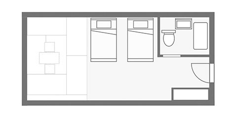 Floor plan | Mercure Fukuoka Munakata Resort & Spa