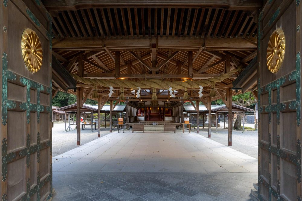[World Heritage Site] Munakata-taisha Shrine (Hetsunomiya)