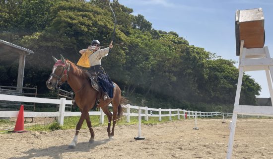 [Yabusame experience] With all-inclusive evening breakfast and lounge access